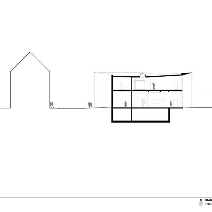 15-Pfarrzentrum-Hippolytushaus-Troisdorf-Schnitt_700pixel