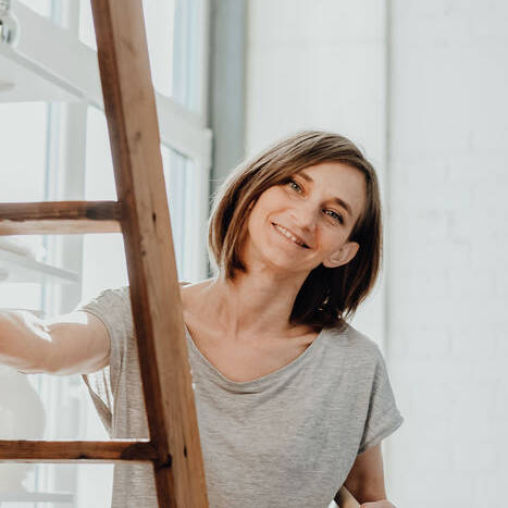 Auf-der-Leiter-sepia_10_700pixel