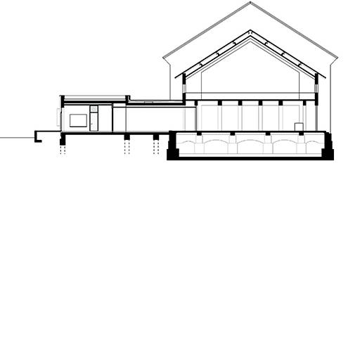 Emmaus-Schnitt-Gemeindehaus-M-1-200_700pixel