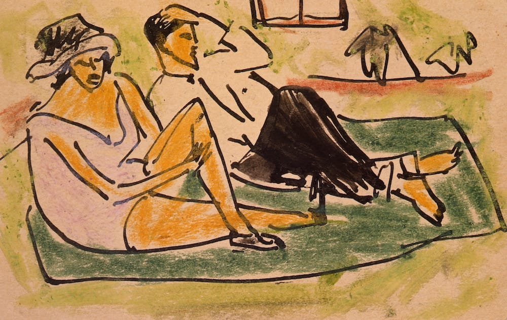 Ernst Ludwig Kirchner, Otto und Maschka Mueller, 1911, Sammlung Altonaer Museum