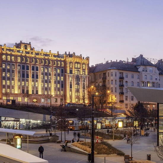 Gold für den Postpalast in Budapest