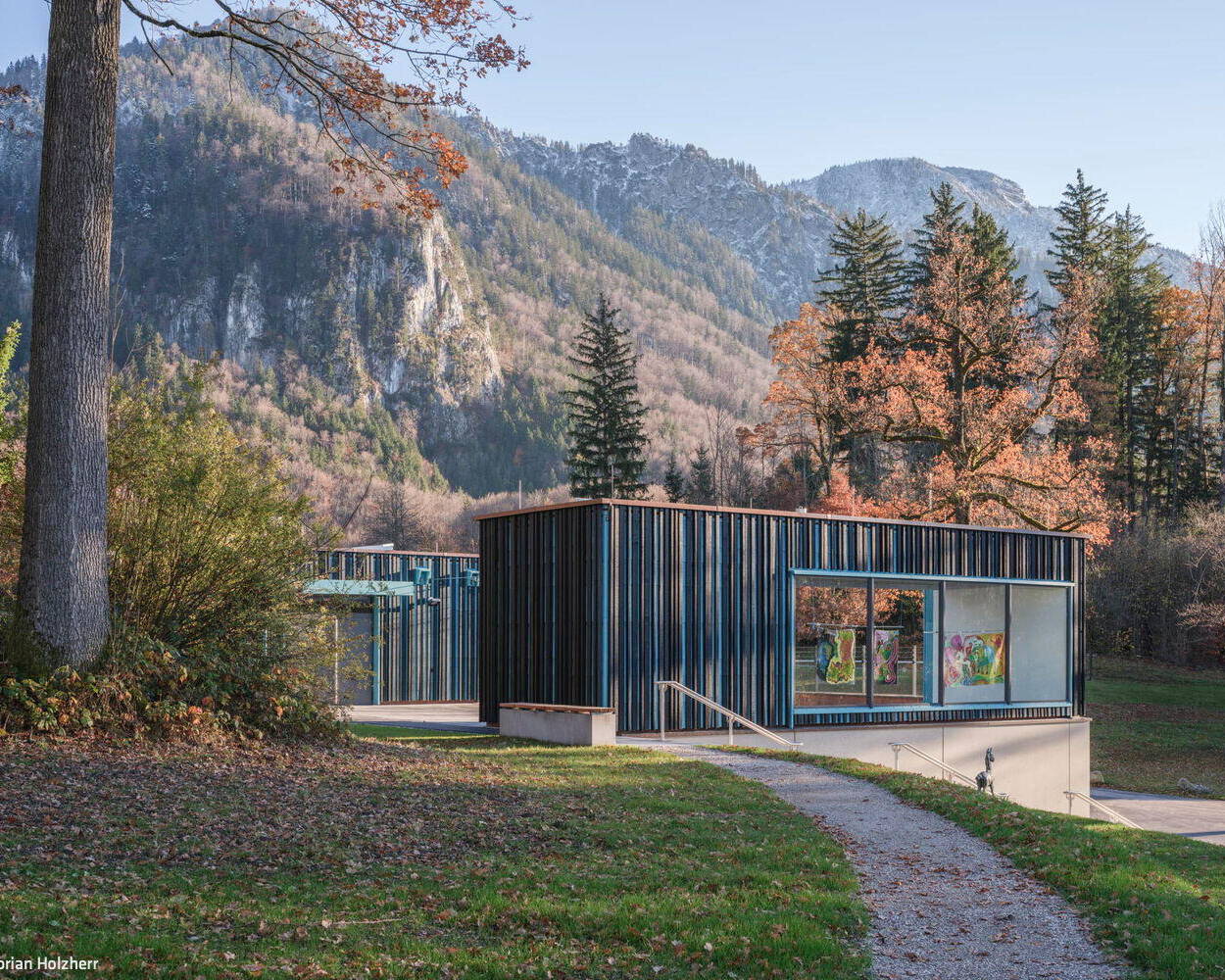 Blauer Raum im Blauen Land