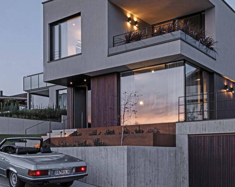 Ein Haus aus „Holzbeton“