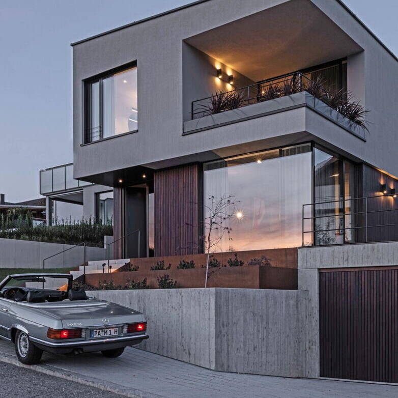 Ein Haus aus „Holzbeton“