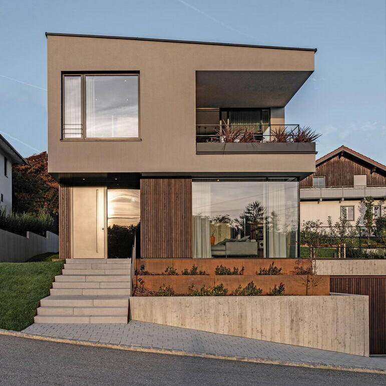 Ein Haus aus „Holzbeton“