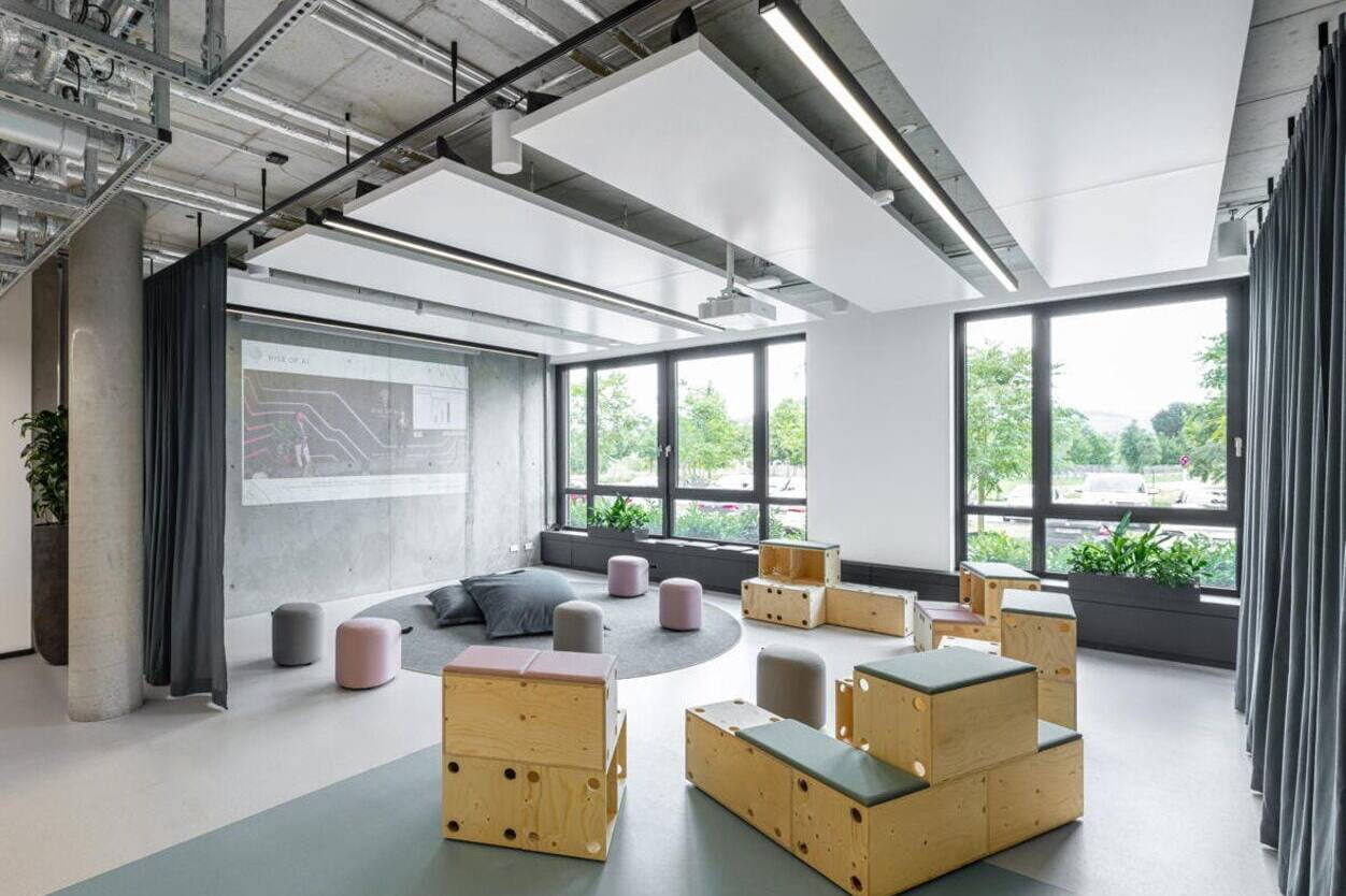 inspirierende Arbeitsumgebung