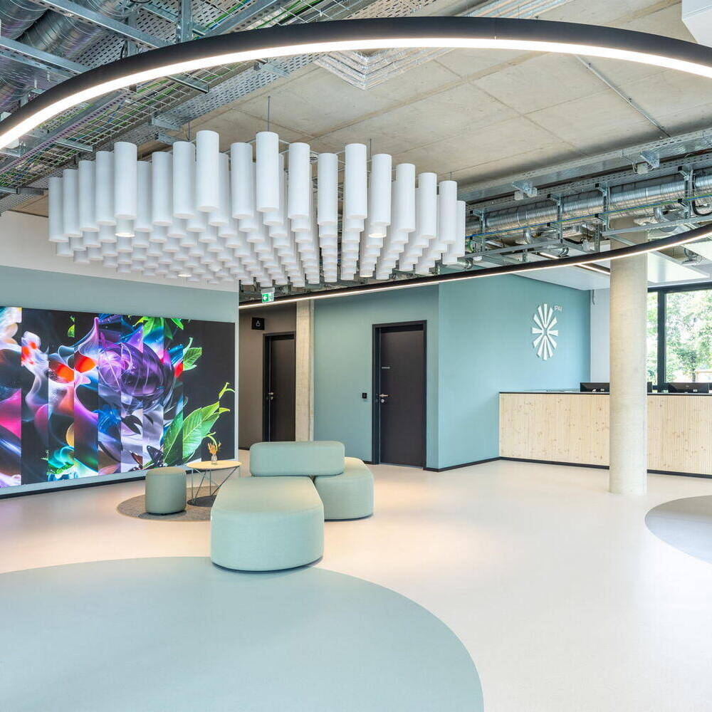 inspirierende Arbeitsumgebung